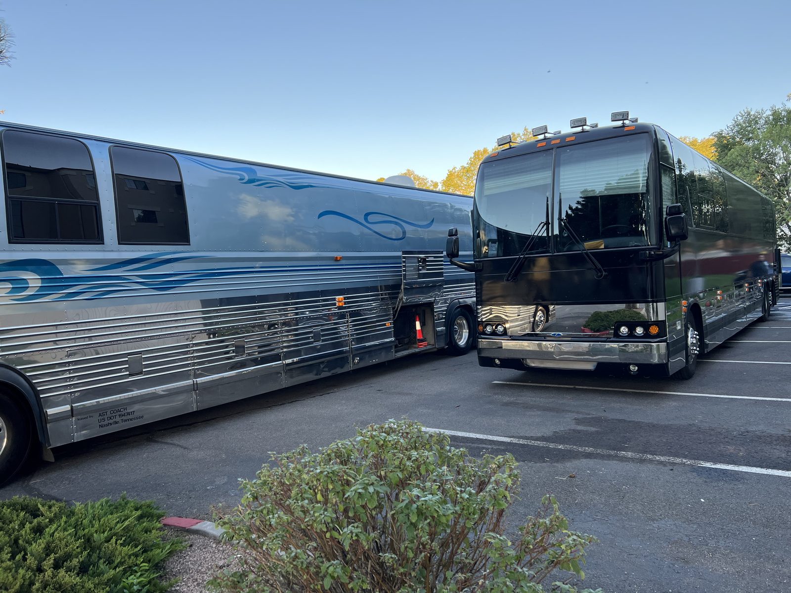 AST Prevost entertainer coaches